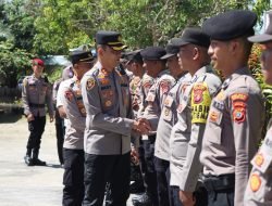 Hari Ketiga Kunjungan Kerja, Kapolres Perkuat Sinergi di Polsek Labuhanhaji dan Labuhanhaji Barat