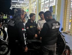 Tim Anti Preman Polres Aceh Barat Patroli di Lokasi Rawan