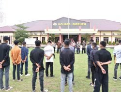 Polres Bireuen Gelar Deklarasi Pembubaran Geng Motor