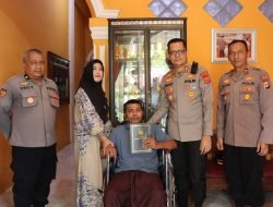 Polres Aceh Selatan Lakukan Home Visit, Wujud Nyata Empati kepada Anggota
