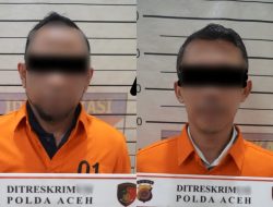 Penyidik Polda Aceh Tahan Dua Karyawan Bank Aceh Syariah Cabang Bener Meriah