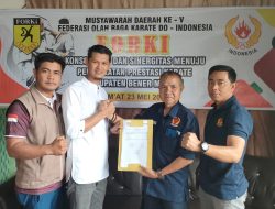 Mashuri Terpilih Sebagai Ketua Umum FORKI Bener Meriah Periode 2025–2029