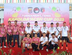 Irjen Dr. Achmad Kartiko Buka Turnamen Tenis Kapolda Aceh Cup 2025