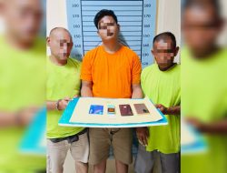 Tiga Pria Kembali Diringkus Satresnarkoba Polres Agara, 4,83 Gram Sabu Ikut Disita