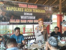 Temu Ramah Bersama Insan Pers, Kapolres Agara: Saya Mengajak Rekan Insan Pers Untuk Terus Berkolaborasi