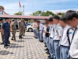 Bolos Sekolah, Belasan Siswa SMA di Banda Aceh Digiring ke Kantor Satpol PP