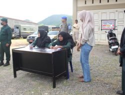 Satpol PP dan WH Gelar Razia Busana Islami di Peukan Bada