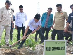 Wagub Fadhlullah Resmikan Pusat Pelatihan Budidaya Bibit Kakao Unggul di Aceh Timur