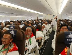 Kloter 3 Mendarat, 1.178 Jemaah Haji Aceh Tiba di Arab Saudi