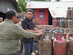TNI Gerebek Gudang LPG dan BBM Ilegal di Banda Aceh