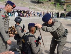 Kapolda Aceh Tutup Tradisi Pembaretan Bintara dan Tamtama Remaja Satbrimob