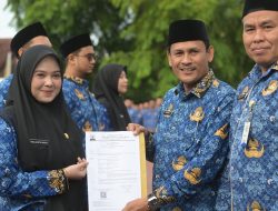Gubernur Aceh Serahkan SK Kepada 618 Calon ASN: Wajah Negara dan Garda Terdepan Pelayanan Publik