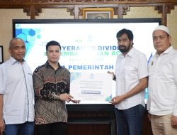 Pemerintah Aceh Terima Dividen Rp26,7 Miliar dari PT PEMA