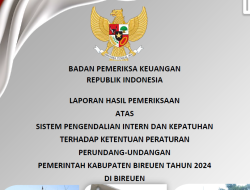 BPK Bongkar Kekurangan Volume Proyek Jalan dan Irigasi di Bireuen