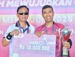 BTC Polda Aceh Juara Turnamen Tenis Kapolda Aceh Cup 2025