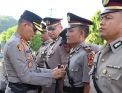 Kapolres Aceh Selatan Pimpin Sertijab Kasat Lantas dan Kapolsek Sawang