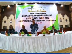 920 ASN PPPK Terima Buku Tabungan, Plt Kankemenag Pidie Tekankan Syukur dan Integritas