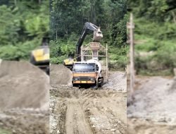 Proyek Penanganan Longsoran BTS Gayo Lues – Aceh Tenggara Dikerjakan Tanpa Batching Plant