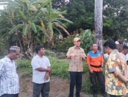 Bupati Aceh Selatan Tinjau Sawah Kering di Blang Bladeh