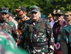 Siaga Bencana, Pangdam IM Cek Kesiapan Batalyon Komposit PRCPB