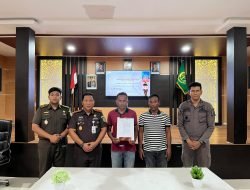 Kejari Aceh Besar Hentikan Penuntutan Kasus Pencurian Melalui Restorative Justice