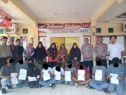 Bolos dari Sekolah, Pelajar dibawa Ke Polsek Baitussalam