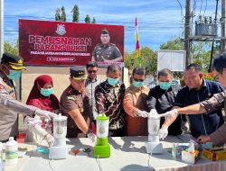 Kejari Aceh Besar Musnahkan Barang Bukti, Termasuk Narkotika dan Satwa Langka