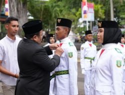 Dikukuhkan, Paskibraka Kota Sabang Siap Kibarkan Merah Putih di Momen Bersejarah