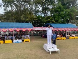 Upacara Peringatan HUT RI Ke-80 di Kecamatan Jangka Berlangsung Khidmat