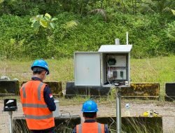 PT Solusi Bangun Andalas Gandeng BMKG Pasang Alat Penakar Hujan Otomatis