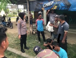 Warga Baitussalam Serahkan Maling Kambing Ke Polsek