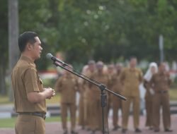 Pimpin Apel Senin, Sekda Aceh Minta ASN Percepat Realisasi APBA 2025