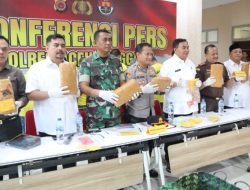 Sepanjang Tahun 2025 Polres Aceh Tenggara Ungkap 72 Kasus Narkotika