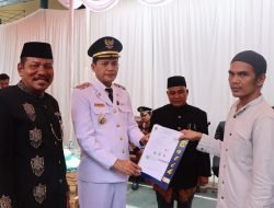 Forkopimda Aceh Selatan Serahkan Remisi Usai Upacara HUT RI ke-80