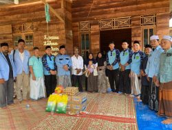 BKPRMI Santuni Keluarga Korban Pembunuhan Kurir Paket di Aceh Timur