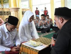 Tahanan Narkoba Nikahi Kekasihnya di Mapolres Aceh Timur, Mahar Rp200 Ribu