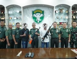 Kodam IM Terima Senjata Api Sisa Konflik