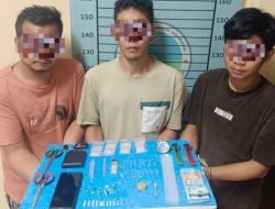 Satresnarkoba Polres Aceh Tenggara Ringkus Tiga Pelaku Penyalahgunaan Narkotika di Desa Bambel Gabungan, BB 10 Paket Sabu Disita