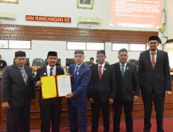 Pemerintah Ajukan Rancangan Qanun RPJMD Kepada DPRK Aceh Besar