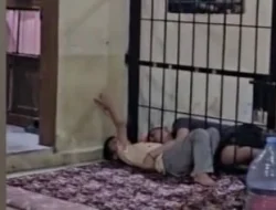 Viral Polisi Izinkan Tahanan Peluk Anak