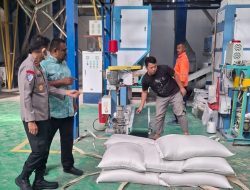Kapolda Aceh Cek Kualitas Beras di Kilang Padi Blang Bintang, Pastikan Bebas Oplosan