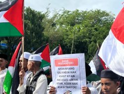 Aliansi Rakyat Aceh Bela Palestina Gelar Aksi Damai di Simpang Lima