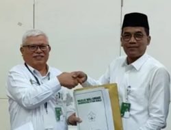 Dekan FKIP USK Syamsulrizal Resmi Mendaftar sebagai Calon Rektor
