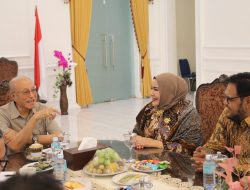 Terima Audiensi Partai Perjuangan Aceh, Wali Nanggroe Sampaikan Pesan Penting