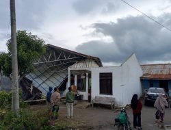 Angin Puting Beliung Terjang Bener Meriah, Dua Rumah Rusak Berat