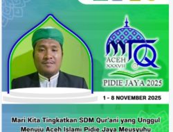 PC ISNU Pidie Harapkan MTQ Aceh ke-37 di Negeri Japakeh Berjalan Lancar dan Sukses