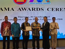 PT Solusi Bangun Andalas Raih 1st Runner Up ASEAN Mineral Awards 2025