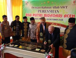Wali Nanggroe Resmikan RSU Putri Bidadari Aceh