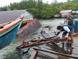 Angin Puting Beliung Terjang Aceh Singkil, Satu Rumah Rusak Berat
