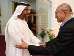 Wali Nanggroe dan Dubes UEA Bahas Lanjutan Kerja Sama dan Investasi di Aceh